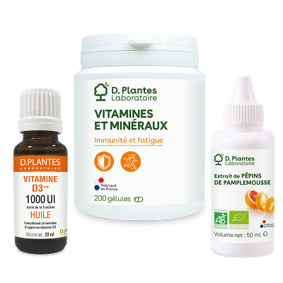 Pack Immunité et pamplemousse BIO