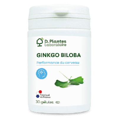 Ginkgo biloba extrait 30 gélules