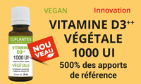 Le spécialiste de la vitamine D3  Laboratoire D.Plantes